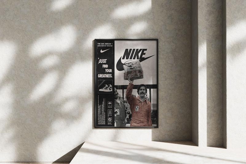 قاب عکس دیواری مدل پوستر نایکی NIKE