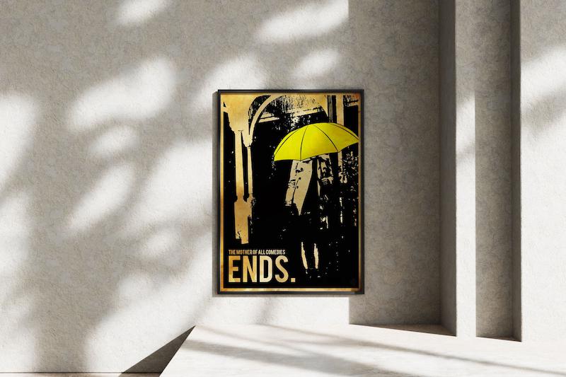 قاب عکس دیواری مدل پوستر سریال آشنایی با مادر