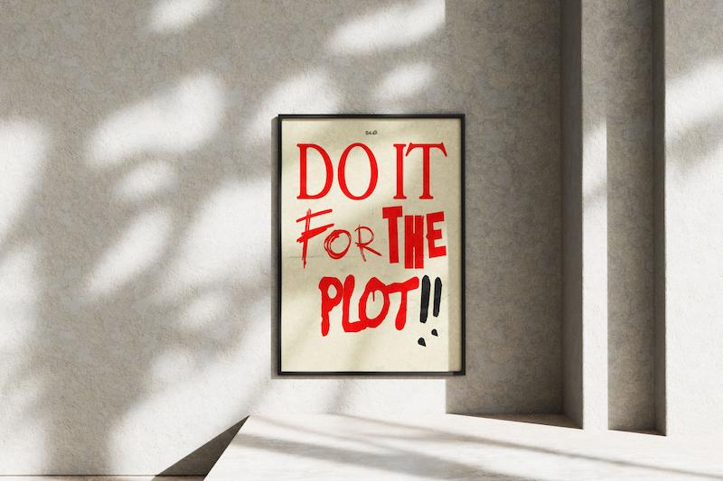 قاب عکس دیواری مدل پوستر جمله انگیزشی