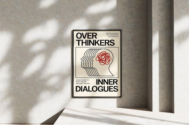 قاب عکس دیواری مدل پوستر جمله انگیزشی