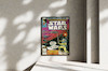 قاب عکس دیواری مدل پوستر فیلم جنگ ستارگان Star Wars
