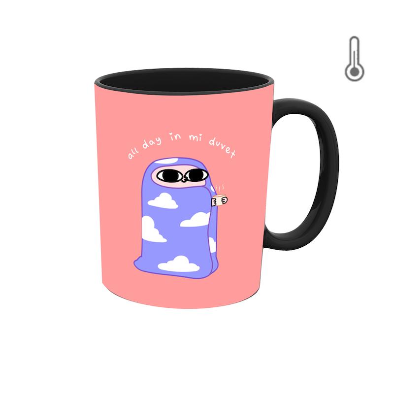 ماگ حرارتی طرح گرافیکی انیمیشن 