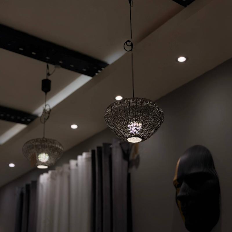 لوستر حصیری