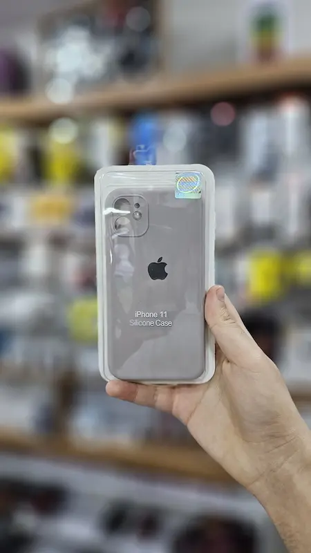  قاب سیلیکون اورجینال پاک کنی IPHONE 11