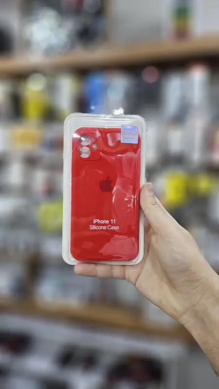  قاب سیلیکون اورجینال پاک کنی IPHONE 11