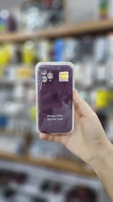  قاب سیلیکون اورجینال پاک کنی  IPHONE 11PRO