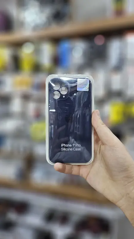  قاب سیلیکون اورجینال پاک کنی  IPHONE 11PRO