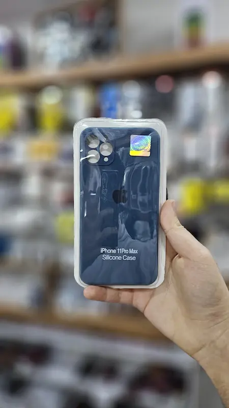  قاب سیلیکون اورجینال پاک کنی  IPHONE 11PRO MAX