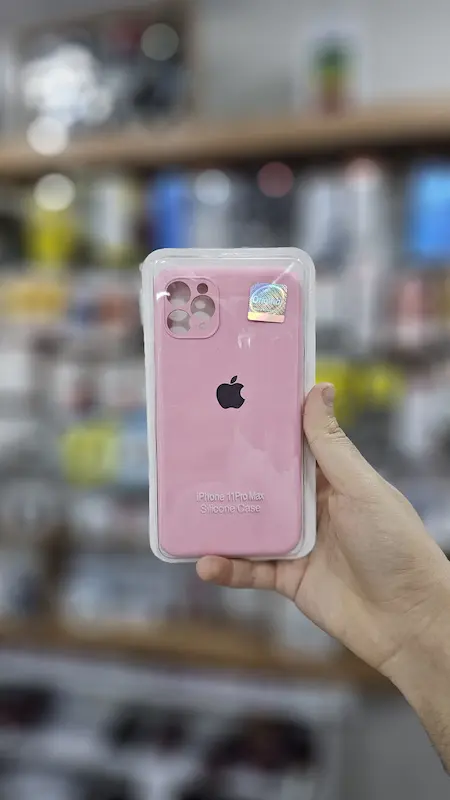  قاب سیلیکون اورجینال پاک کنی  IPHONE 11PRO MAX