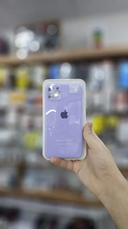  قاب سیلیکون اورجینال پاک کنی  IPHONE 11PRO MAX