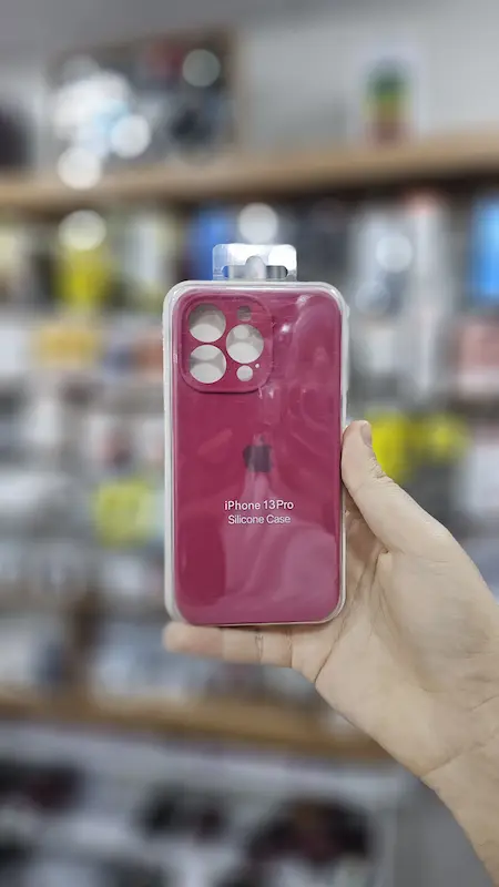  قاب سیلیکون اورجینال پاک کنی IPHONE 13 PRO