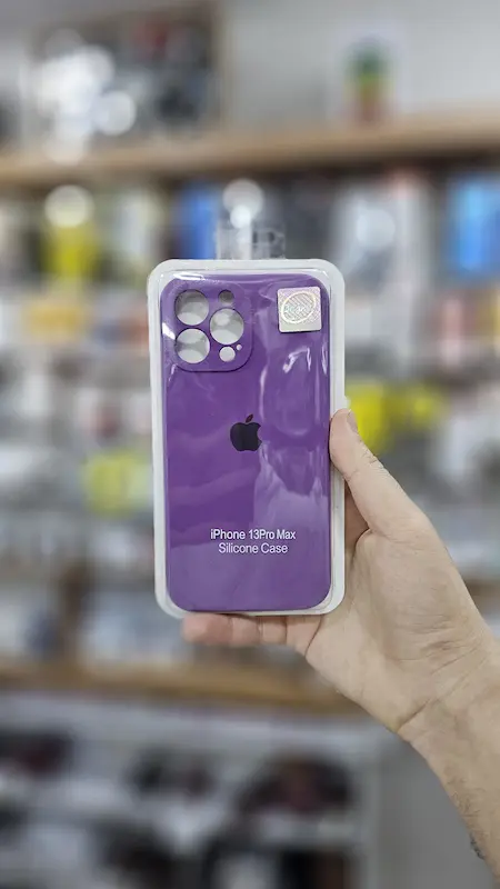  قاب سیلیکون اورجینال پاک کنی IPHONE 13 PRO MAX
