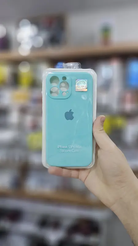  قاب سیلیکون اورجینال پاک کنی IPHONE 13 PRO MAX