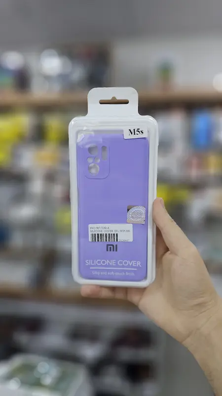قاب سیلیکون پاک کنی POCO M5S