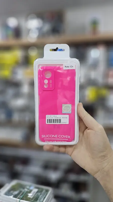 قاب سیلیکون پاک کنی REDMI NOTE 12S