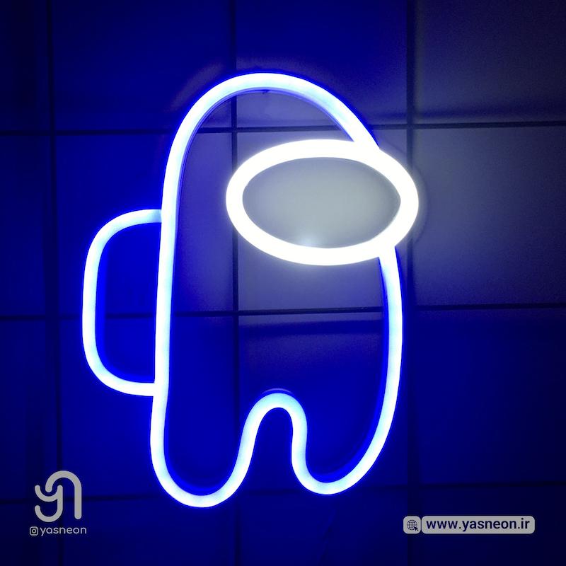 تابلو نئون طرح آمانگ آس 