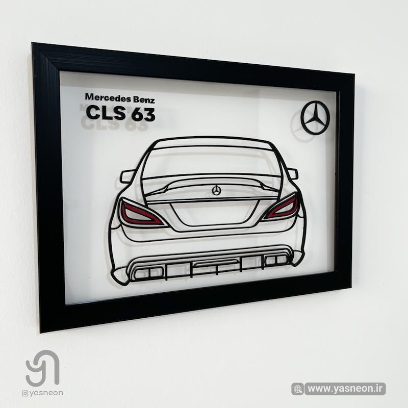 تابلو پلکسی طرح بنز CLS