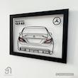 تابلو پلکسی طرح بنز CLS