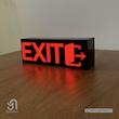 باکس پلکسی طرح خروج EXIT