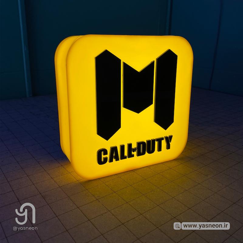 باکس پلکسی طرح CALL OF DUTY