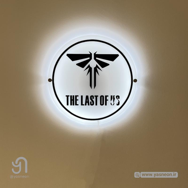 تابلو بک لایت طرح the last of us