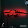 تابلو بک لایت طرح خودرو FORD MUSTUNG 1967