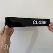 تابلو پلکسی خشابی OPEN/CLOSE 