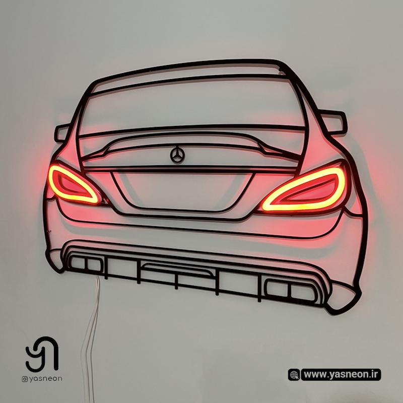 تابلو خطی طرح خودرو بنز CLS 500