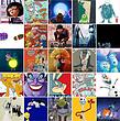 پوستر ۱۰۰ تایی disney سایز A4 