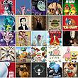 پوستر ۱۰۰ تایی disney سایز A4 