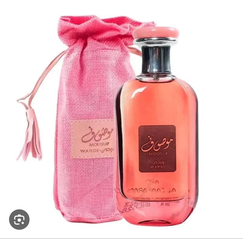 عطر موصوف وردی صورتی ۱۰۰ میل ادو پرفیوم | لطافت گل‌ها در یک رایحه شرقی زنانه  Mousuf Wardi Eau de Parfum