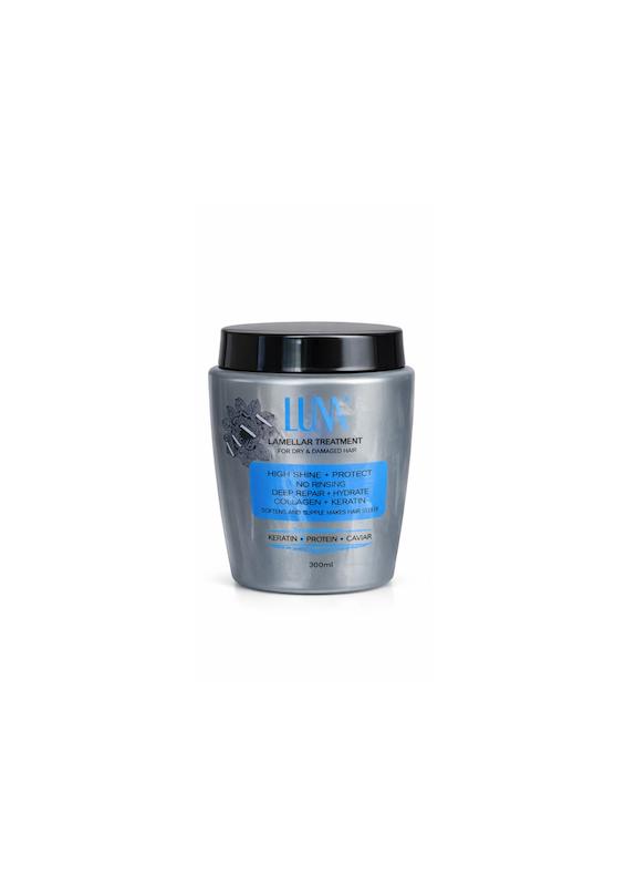 ماسک مو لاملار لونا بوتاکس و پروتئین و کراتین مخصوص موهای خشک و آسیب‌دیده