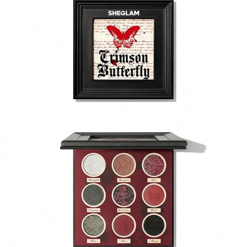 پالت سایه چشم شیگلم مدل پروانه Crimson Butterfly 