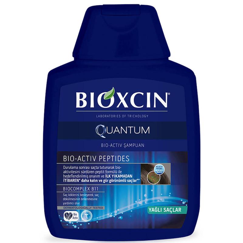 شامپو بیوکسین موی چرب کوانتوم ضد ریزش حجم 300 میل