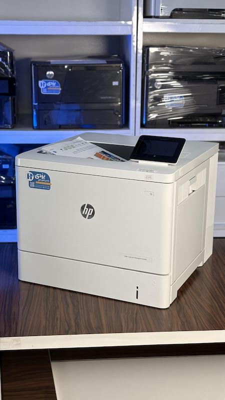 پرینتر لیزری تک کاره HP مدل  ا HP COLOR LASERJET E55040DW PRINTER استوک