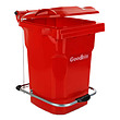 مخزن صنعتی 40 لیتری پدالدار گودبین هوم کت -40 liter industrial tank with pedal Goodbin Home Cat