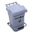 مخزن صنعتی 40 لیتری پدالدار گودبین هوم کت -40 liter industrial tank with pedal Goodbin Home Cat