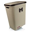 سبد لباس درب دار بزرگ لایف بازن -Life Bazan large clothes basket with lid