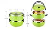 ظرف غذای لانچ باکس مدل دو طبقه 1.4 لیتری -1.4 liter lunchbox model double-decker food container