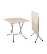 میز 4 نفره مربع تاشو با پایه فلزی کد 723 ناصر پلاستیک -4-seater square folding table with metal base code 723 Nasser Plastic