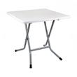 میز 4 نفره مربع تاشو با پایه فلزی کد 723 ناصر پلاستیک -4-seater square folding table with metal base code 723 Nasser Plastic