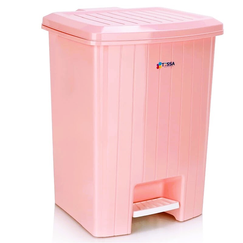 سطل زباله پدالی مدل زمرد کد 4 تسا -Pedal trash can, emerald model, Tesa code 4