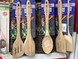 قاشق چوبی رابر کارما -Rubber Karma wooden spoon