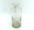 جا قاشقی و جانباتی طلایی شیشه آبگز -Abgez glass spoon holder and golden sides