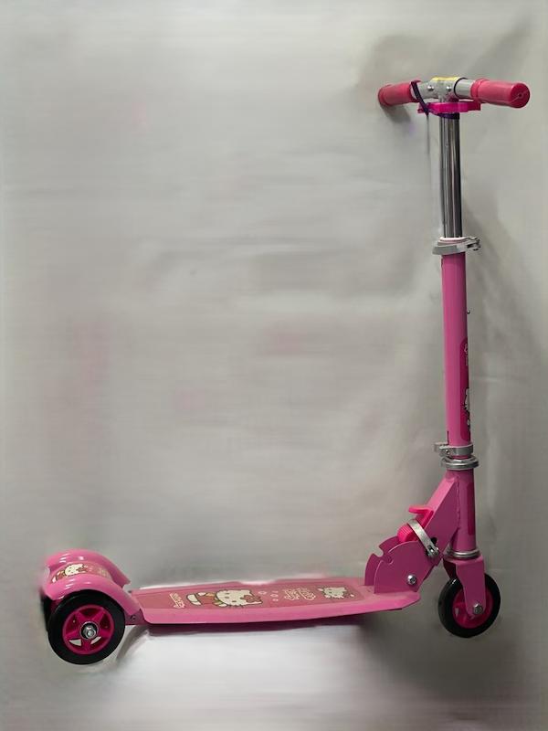 اسکوتر کودک مدل فلزی سه چرخ 120 _Children's scooter, metal model, three wheels, 120 