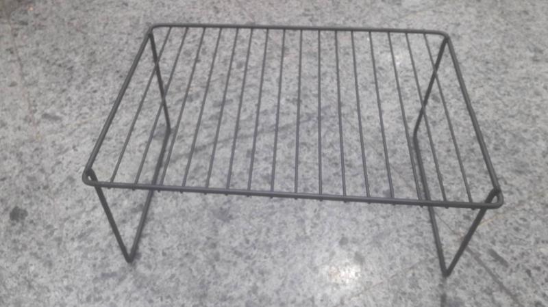 راف یک طبقه فلزی مشکی _Black metal single-storey rack