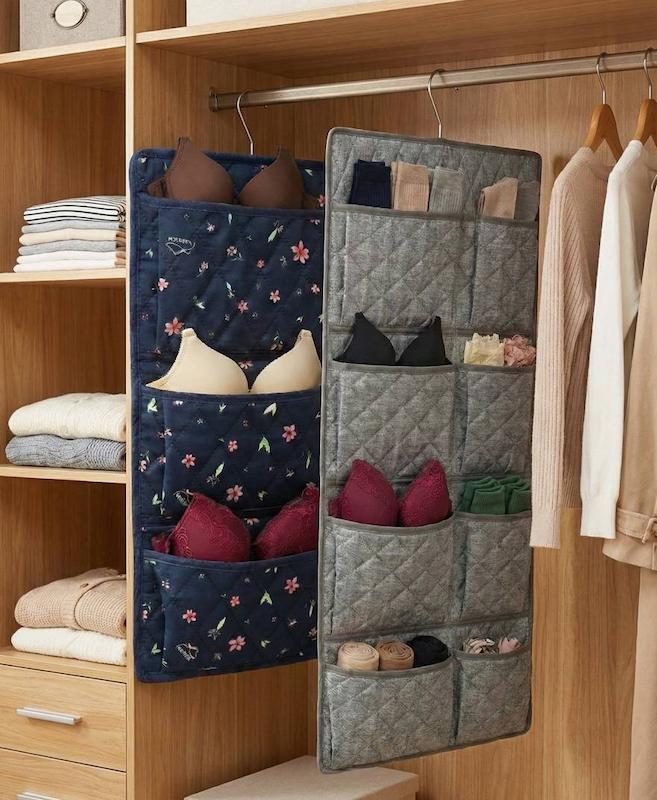 جا جوراب 12 جیب کاراتکس _Karatex 12-pocket sock organizer