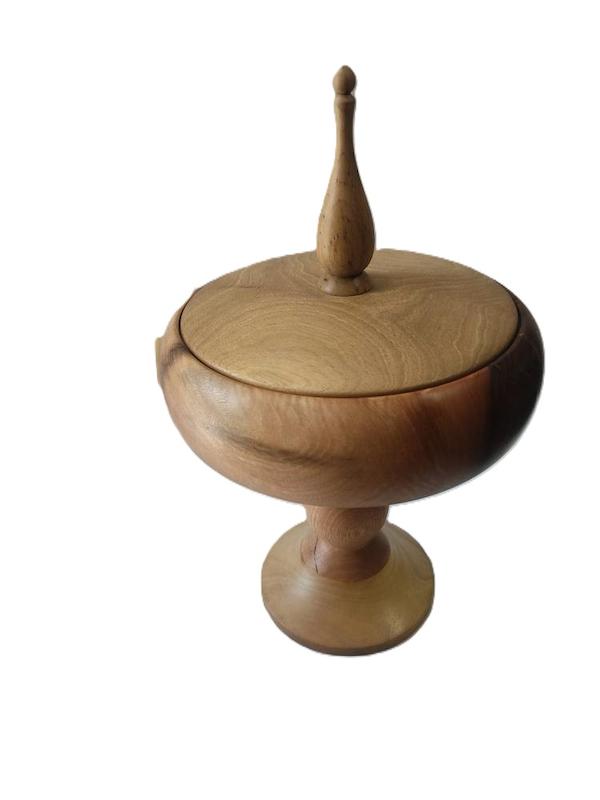 شکلات خوری پایه دار چوبی -Chocolate bar with wooden base
