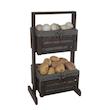 جا پیازی ۲ طبقه چوبی شایگان -Two-story wooden onion holder