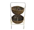 جا پیاز دو طبقه گهواره ای کنفی  -Two-story hemp cradle onion holder